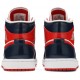 Donne Jordan 1 Mid 'Champ Colors'
 Midnight Navy/University Red AJ 1 Scarpe DJ5984 400