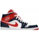 Donne Jordan 1 Mid 'Champ Colors'
 Midnight Navy/University Red AJ 1 Scarpe DJ5984 400