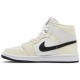 Donne Jordan 1 Mid 'Coconut Milk'
 Latte di cocco/Nero/Bianco vertice/Bianco AJ 1 Scarpe BQ6472 121