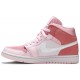 Donne Jordan 1 Mid 'Digital Pink'
 Digitale Rosa/Bianco/Rosa Schiuma/Vela AJ 1 Scarpe CW5379 600