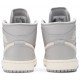 Donne Jordan 1 Mid 'Grey Light Bone'
 Osso grigio/chiaro AJ 1 Scarpe CD7240 002