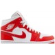 Donne Jordan 1 Mid 'Habanero Red' Bianco/Bianco/Rosso Habanero AJ 1 ScarpeBQ6472 116