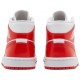 Donne Jordan 1 Mid 'Habanero Red' Bianco/Bianco/Rosso Habanero AJ 1 ScarpeBQ6472 116