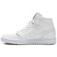 Donne Jordan 1 Mid 'White Snakeskin'
 Bianco/Bianco AJ 1 Scarpe BQ6472 110