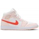 Donne Jordan 1 Mid SE 'Corduroy' Vela/quarzo arancione/bianco/arancione AJ 1 ScarpeDA8009 108