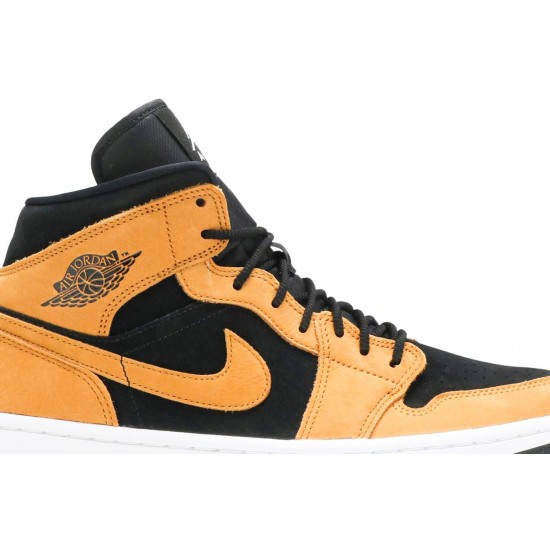 Donne Jordan 1 Mid SE 'Desert Ochre'
 Ocra del deserto/Ocra del deserto/Nero AJ 1 Scarpe DB5453 700