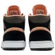 Donne Jordan 1 Mid SE 'Peach Mocha'
 Bianco/Albicocca/Agata/Nero AJ 1 Scarpe DH0210 100