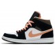 Donne Jordan 1 Mid SE 'Peach Mocha'
 Bianco/Albicocca/Agata/Nero AJ 1 Scarpe DH0210 100