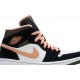 Donne Jordan 1 Mid SE 'Peach Mocha'
 Bianco/Albicocca/Agata/Nero AJ 1 Scarpe DH0210 100