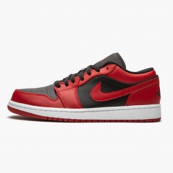 Donna/Uomo Air Jordan 1 Retro Low Reverse Bred 553558-606 Scarpe Da Ginnastica