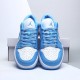 Uomo Air Jordan 1 Low UNC AO9944-441 Scarpe Da Ginnastica