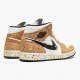 Donna/Uomo Air Jordan 1 Mid SE Brushstroke DA8005-100 Scarpe Da Ginnastica