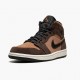 Donna/Uomo Air Jordan 1 Mid SE Dark Chocolate DC7294-200 Scarpe Da Ginnastica