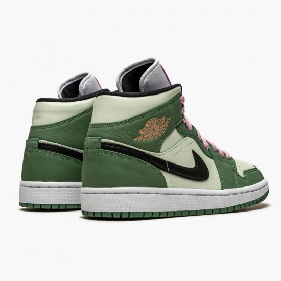 Donna Air Jordan 1 Mid SE Dutch Green CZ0774-300 Scarpe Da Ginnastica