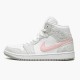 Donna/Uomo Air Jordan 1 Mid SE Light Iron Ore DN4045-001 Scarpe Da Ginnastica