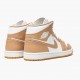 Donna/Uomo Air Jordan 1 Mid Tan Gum 554724-271 Scarpe Da Ginnastica