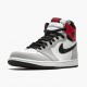 Donna/Uomo Air Jordan 1 Retro High OG Light Smoke Grey 555088-126 Scarpe Da Ginnastica