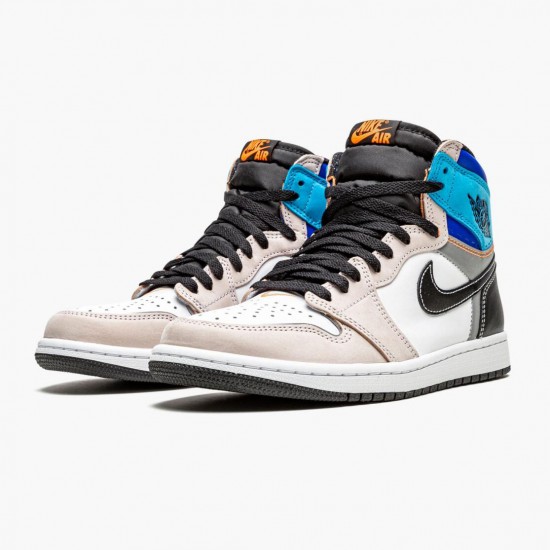 Donna/Uomo Air Jordan 1 Retro High OG Prototype DC6515-100 Scarpe Da Ginnastica