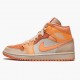 Donna/Uomo Air Jordan 1 Mid Apricot Orange Apricot Agate Terra Blush DH4270-800 Scarpe Da Ginnastica