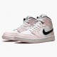 Donna Air Jordan 1 Mid Barely Rose BQ6472-500 Scarpe Da Ginnastica