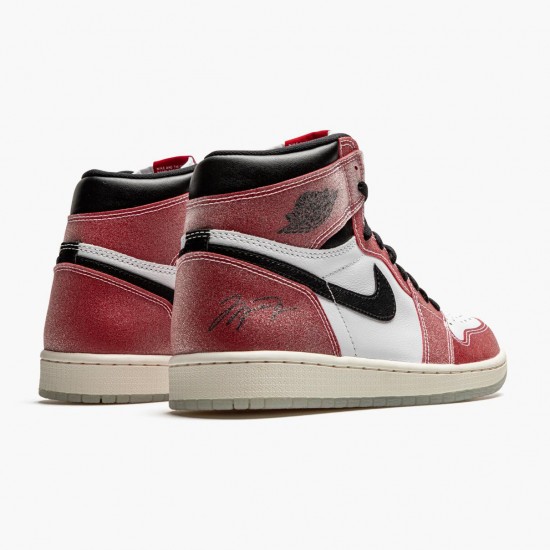 Donna/Uomo Air Jordan 1 Retro High Trophy Room Chicago DA2728-100 Scarpe Da Ginnastica