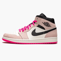 Donna/Uomo Air Jordan 1 Mid Crimson Tint 852542-801 Scarpe Da Ginnastica