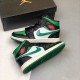 Uomo Air Jordan 1 Mid Pine Green 554724-067 Scarpe Da Ginnastica