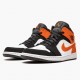 Uomo Air Jordan 1 Mid Shattered Backboard 554724-058 Scarpe Da Ginnastica