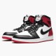 Uomo Air Jordan 1 Retro High Black Toe 555088-184 Scarpe Da Ginnastica