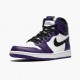 Uomo Air Jordan 1 Retro High OG Court Purple 555088-500 Scarpe Da Ginnastica