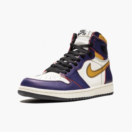 Donna/Uomo Air Jordan 1 Retro High OG Defiant SB LA to Chicago CD6578-507 Scarpe Da Ginnastica