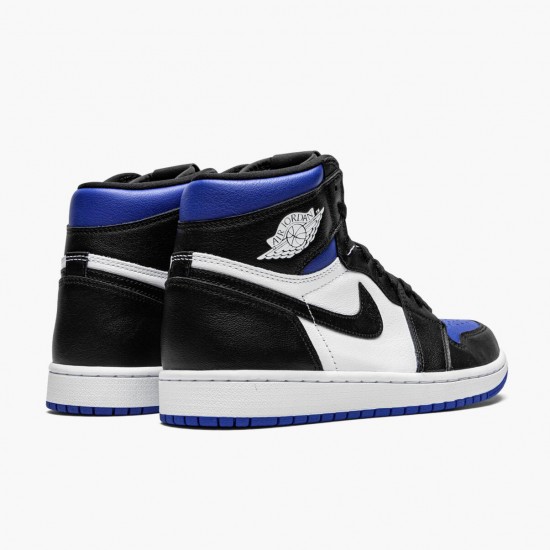 Uomo Air Jordan 1 Retro High OG Royal Toe 555088-041 Scarpe Da Ginnastica