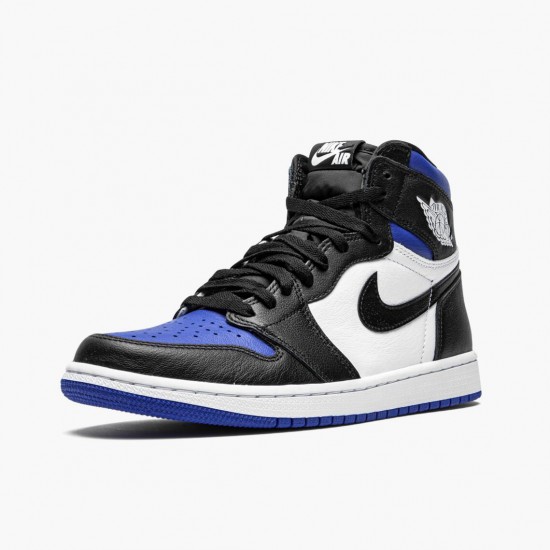 Uomo Air Jordan 1 Retro High OG Royal Toe 555088-041 Scarpe Da Ginnastica