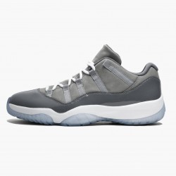 Uomo Air Jordan 11 Low Cool Grey 528895-003 Scarpe Da Ginnastica