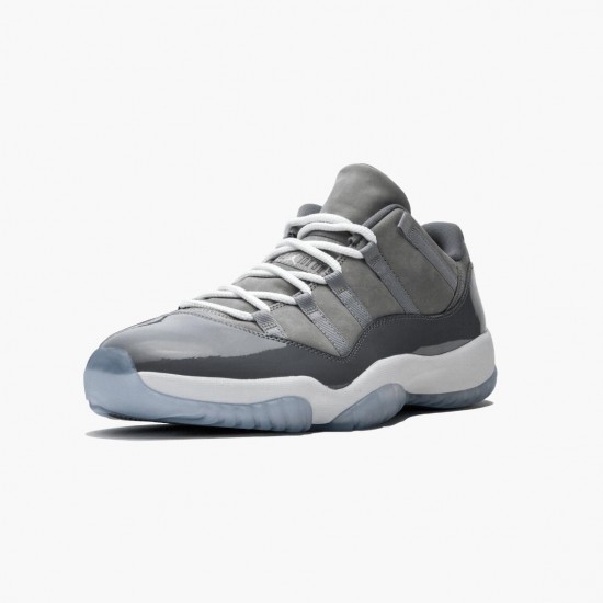 Uomo Air Jordan 11 Low Cool Grey 528895-003 Scarpe Da Ginnastica