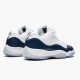 Uomo Air Jordan 11 Low Navy Snakeskin CD6847-102 Scarpe Da Ginnastica