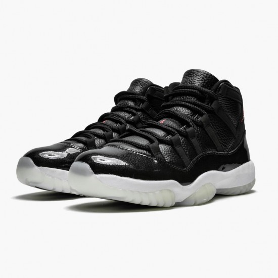 Donna/Uomo Air Jordan 11 Retro 72 10 Black Gym Red White Anthracite Black 378037-002 Scarpe Da Ginnastica