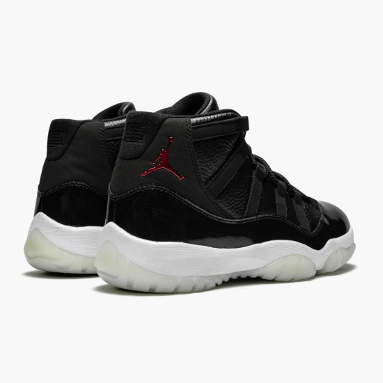 Donna/Uomo Air Jordan 11 Retro 72 10 Black Gym Red White Anthracite Black 378037-002 Scarpe Da Ginnastica