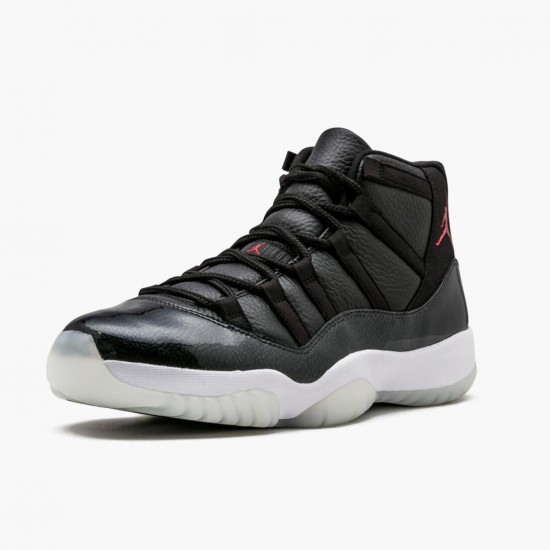 Donna/Uomo Air Jordan 11 Retro 72 10 Black Gym Red White Anthracite Black 378037-002 Scarpe Da Ginnastica