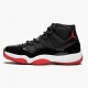 Uomo Air Jordan 11 Retro Bred 378037-010 Scarpe Da Ginnastica