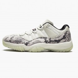 Donna/Uomo Air Jordan 11 Retro Low Snake Light Bone CD6846-002 Scarpe Da Ginnastica