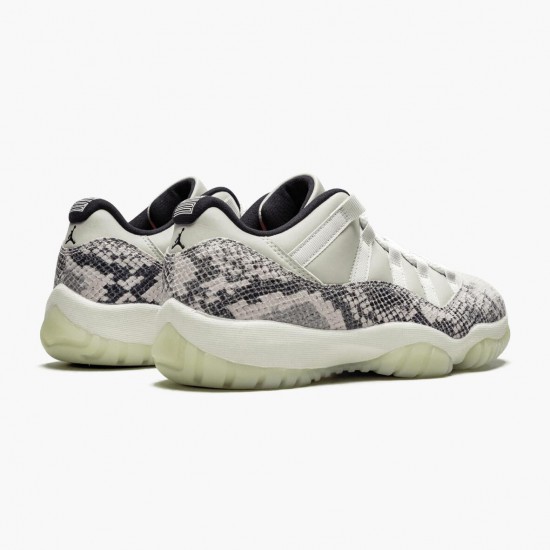 Donna/Uomo Air Jordan 11 Retro Low Snake Light Bone CD6846-002 Scarpe Da Ginnastica