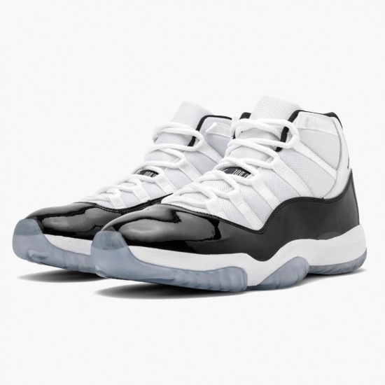 Uomo Air Jordan 11 Retro Concord 2018 378037-100 Scarpe Da Ginnastica