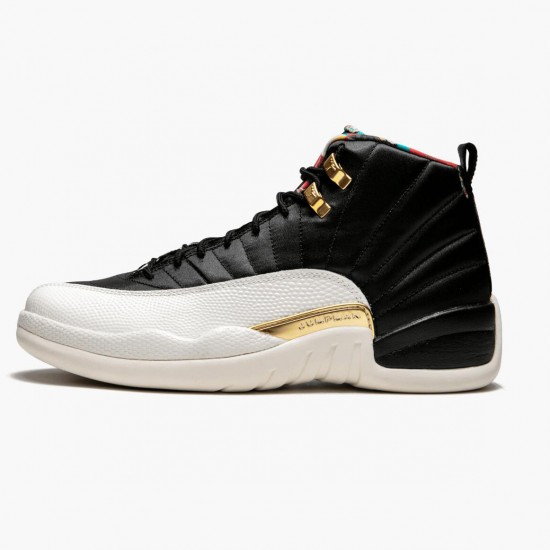 Uomo Air Jordan 12 Retro 2019 CNY Chinese New Year CI2977-006 Scarpe Da Ginnastica