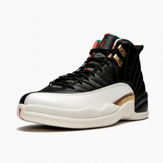 Uomo Air Jordan 12 Retro 2019 CNY Chinese New Year CI2977-006 Scarpe Da Ginnastica