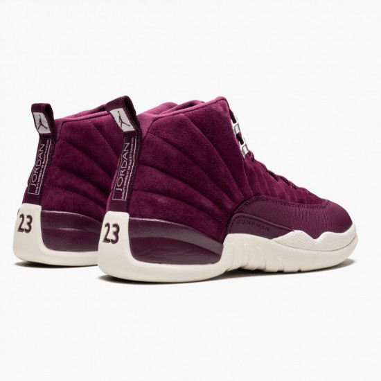 Uomo Air Jordan 12 Retro Bordeaux 130690-617 Scarpe Da Ginnastica