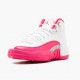 Donna Air Jordan 12 Retro Dynamic Pink 510815-109 Scarpe Da Ginnastica