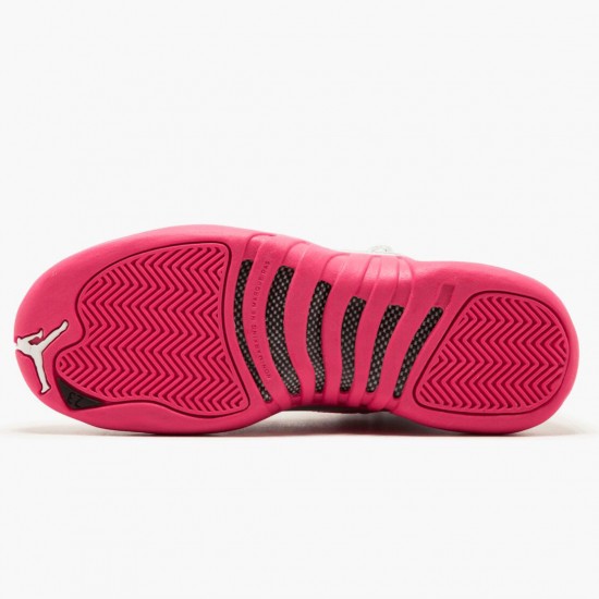 Donna Air Jordan 12 Retro Dynamic Pink 510815-109 Scarpe Da Ginnastica