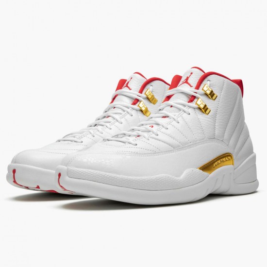 Donna/Uomo Air Jordan 12 Retro FIBA 130690-107 Scarpe Da Ginnastica