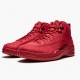 Uomo Air Jordan 12 Retro Gym Red 130690-601 Scarpe Da Ginnastica